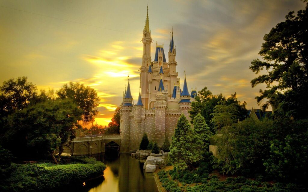 Wallpapers For – Disney Castle Backgrounds Clipart