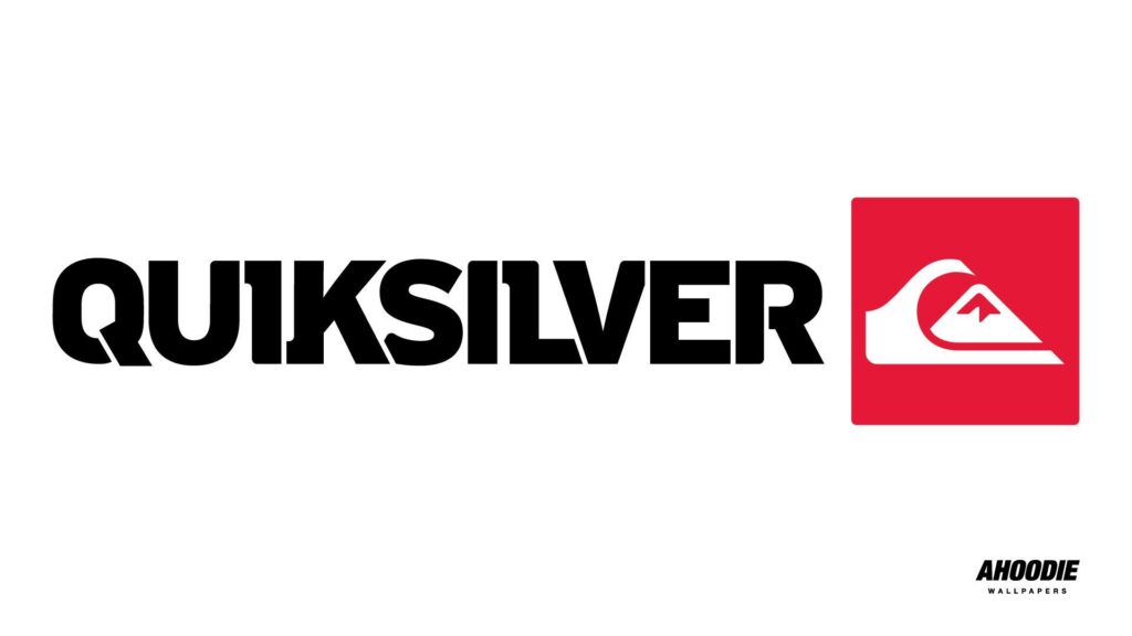 The Quiksilver logo’s typography is appropriate for its