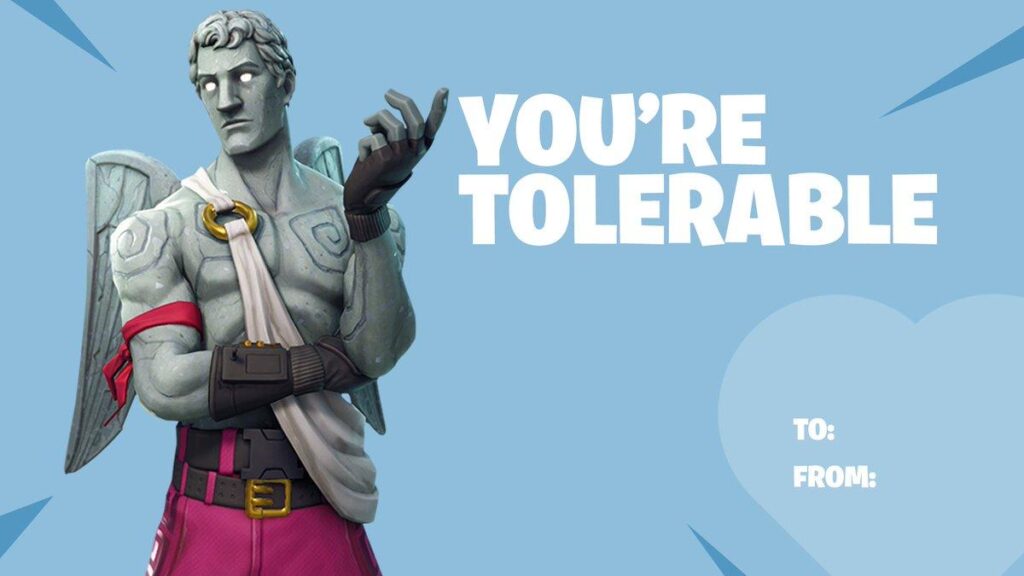 Fortnite on Twitter Happy Valentine’s Day! Tag your Valentine and