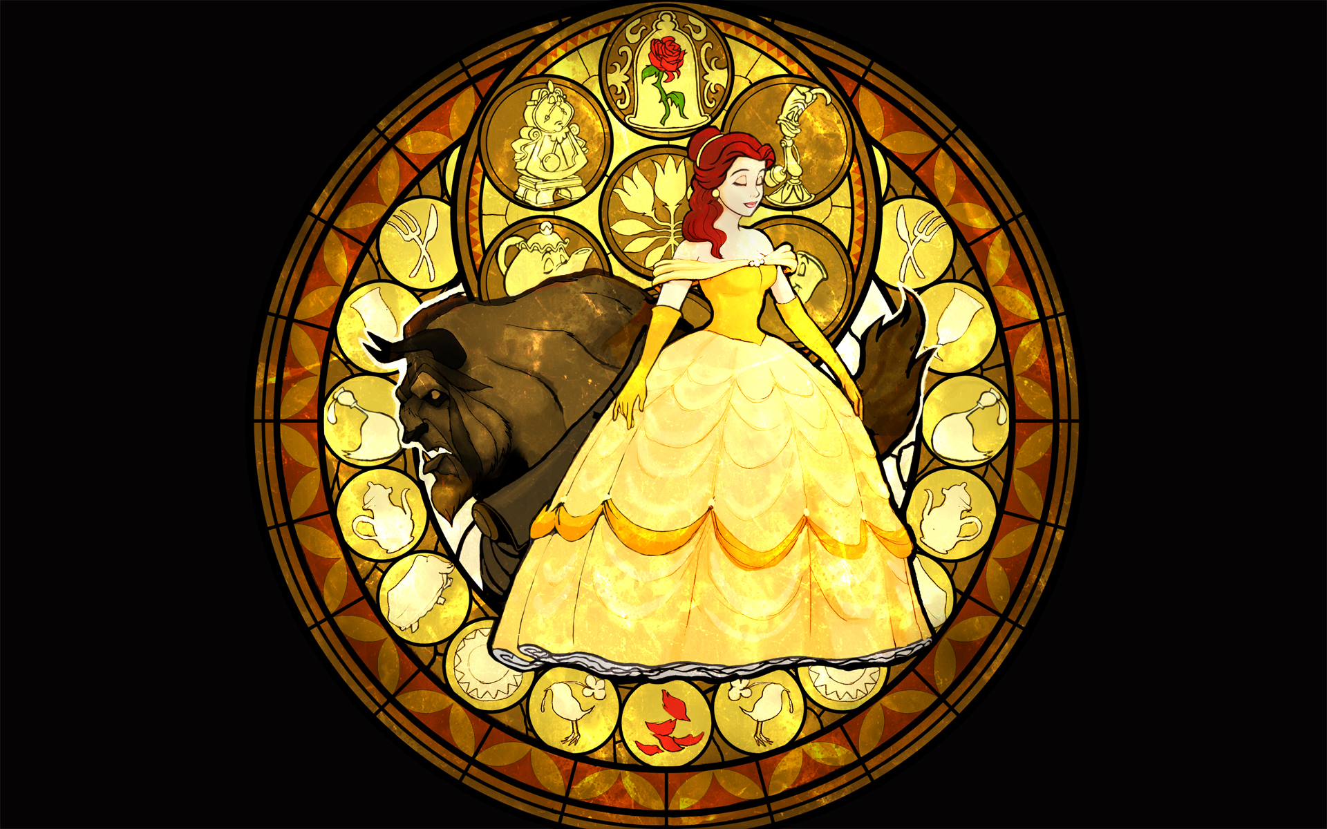 Free Download Beauty And The Beast Backgrounds