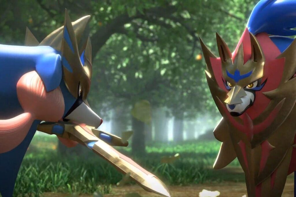 Zacian and Zamazenta are Pokémon Sword and Shield’s featured