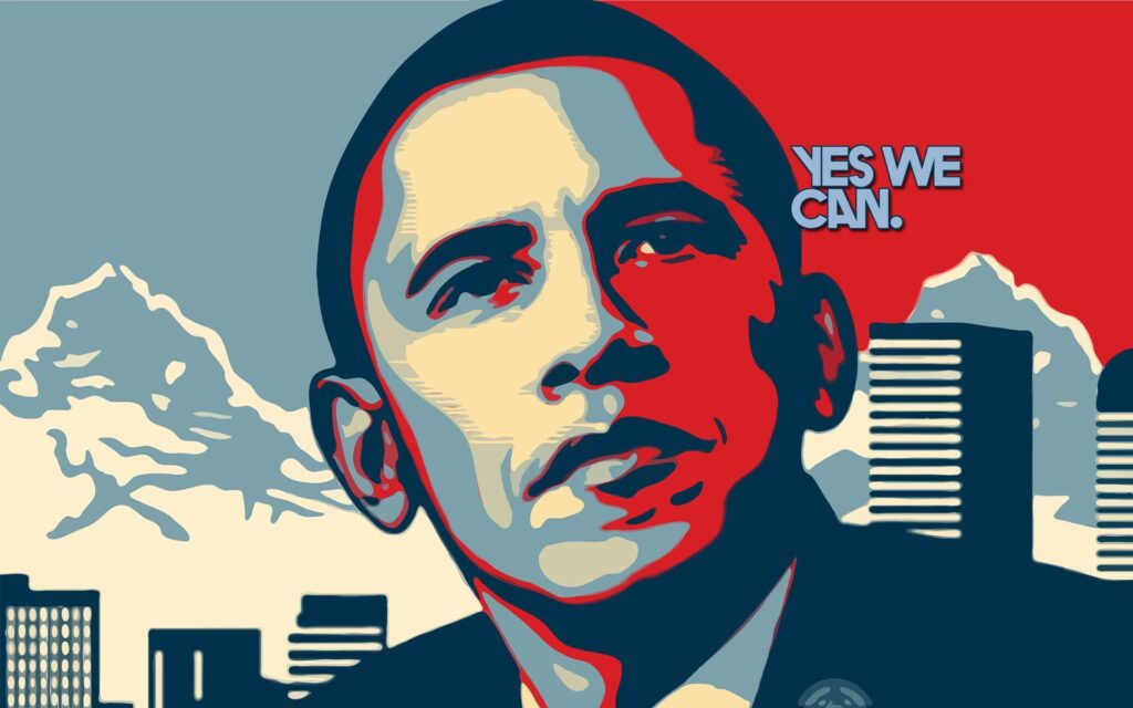 Barack Obama Face Poster Wallpapers