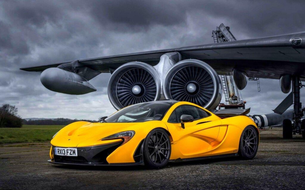 McLaren P Wallpapers Yellow