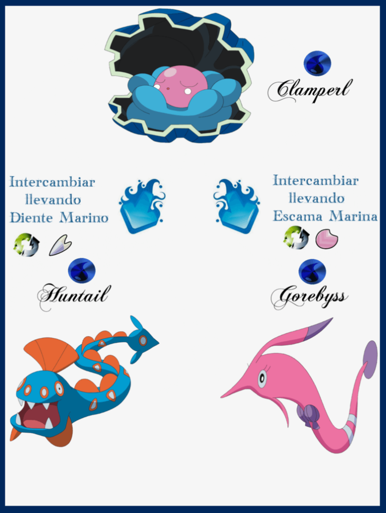 Clamperl Evoluciones by Maxconnery
