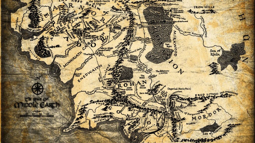 Lord of the Rings MAP by LordOfTheRings