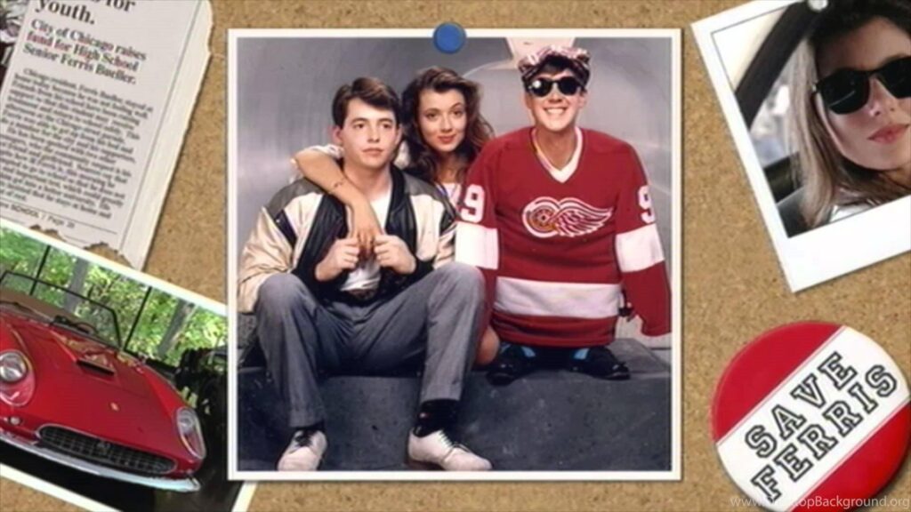Ferris Bueller’s Day Off Scrapbook Mathew Broderick Mia Sara