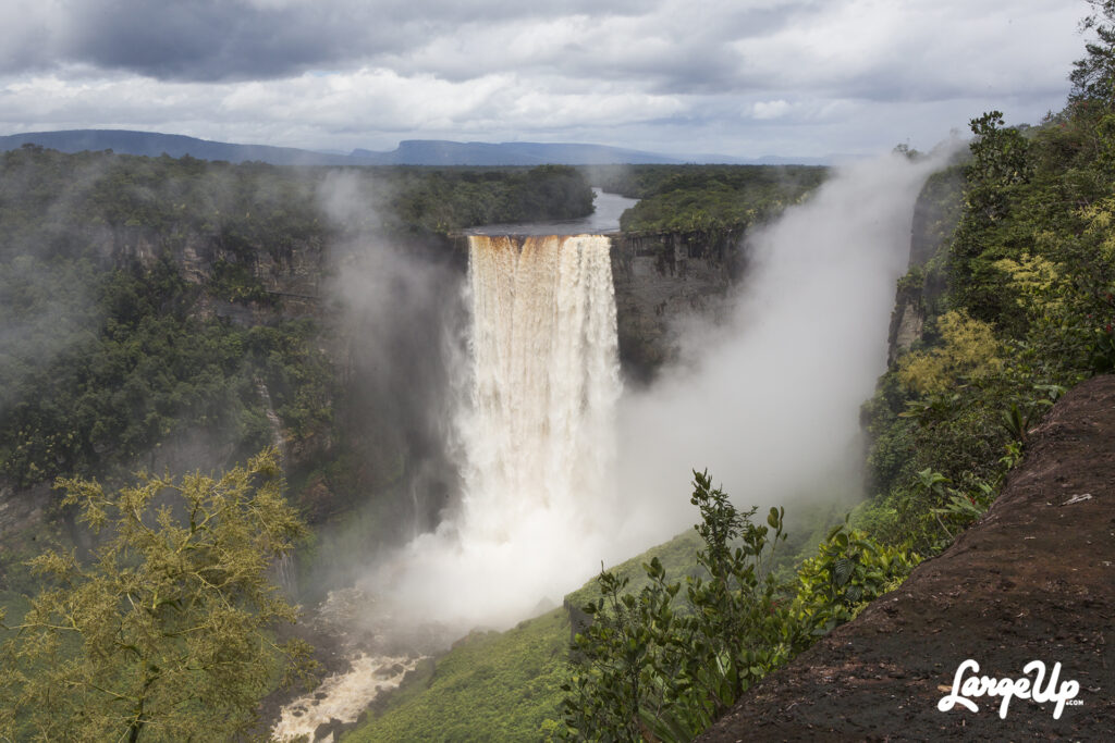 Impressions Staring Down Infinity at Guyana’s Kaieteur Falls