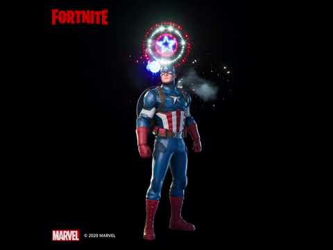 Captain America Fortnite wallpapers