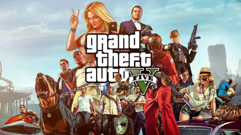 Grand Theft Auto Gta V Wallpapers in Games