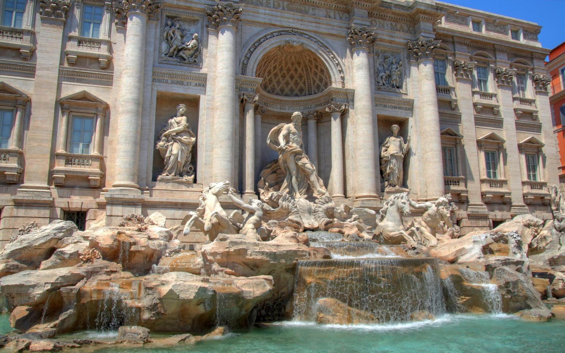 Modern Trevi Fountain Wallpapers – Travel 2K Wallpapers