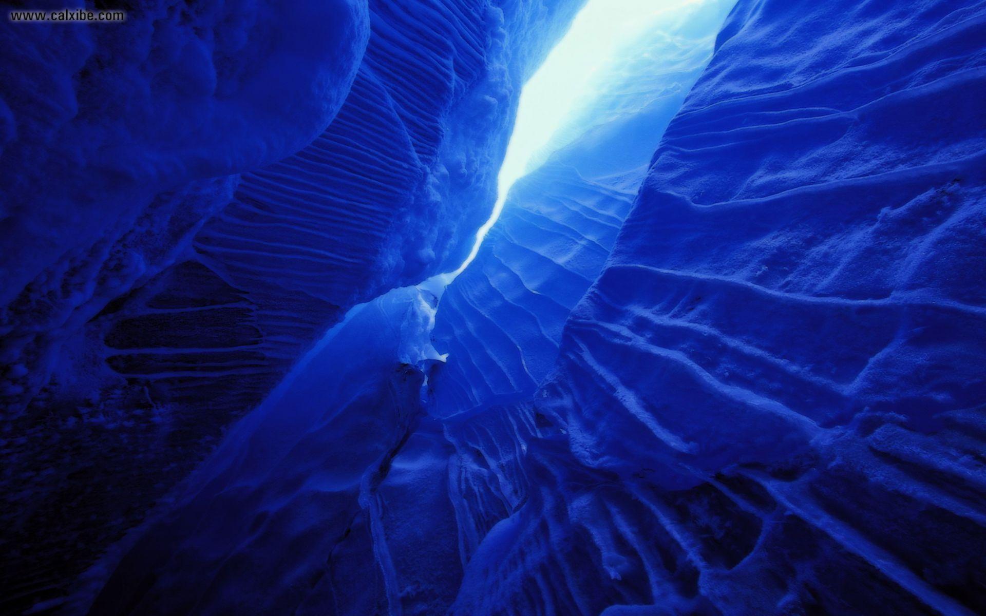 Ice Cave Spencer Glacier Alaska Wallpapers Free