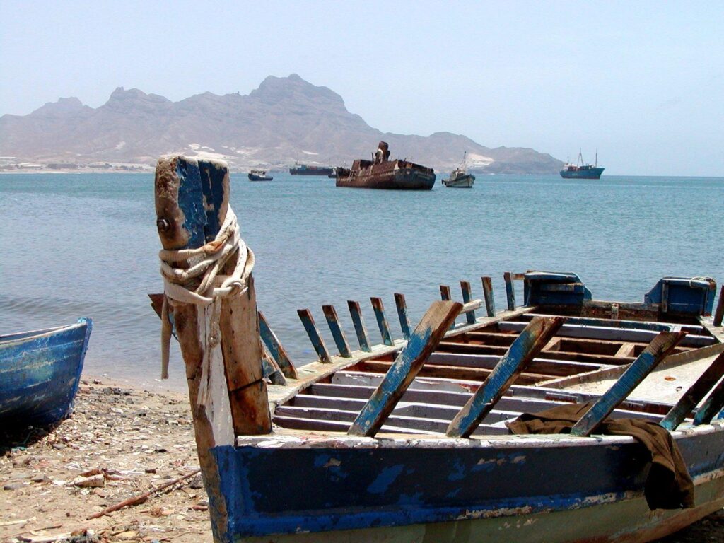 Travel photos » Cabo Verde Mindelo harbor Trip Wallpaper