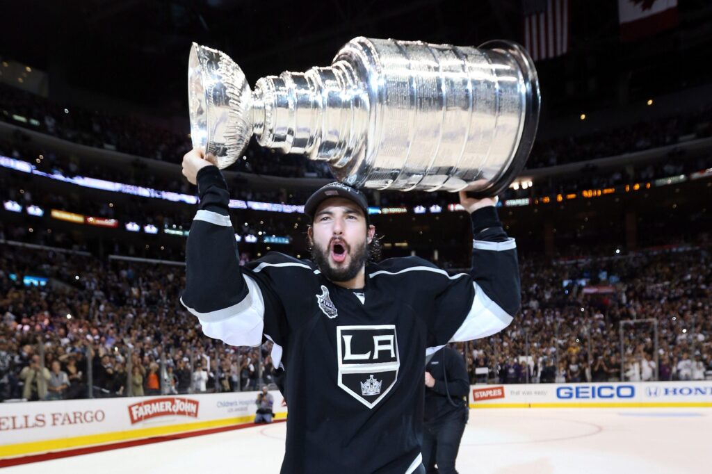 Best Hockey player Drew Doughty and his trophy wallpapers and