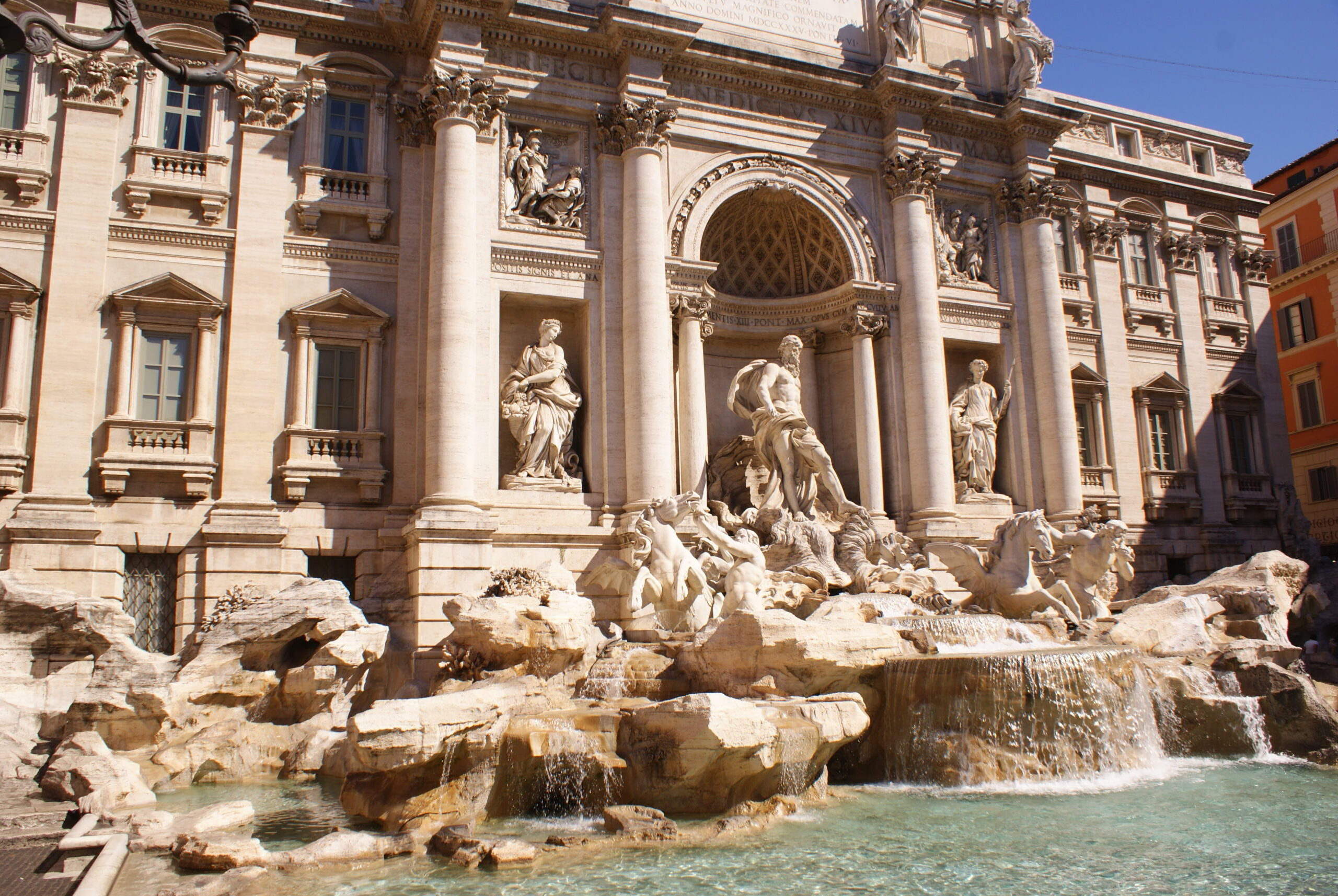 Trevi Fountain, Rome 2K wallpapers