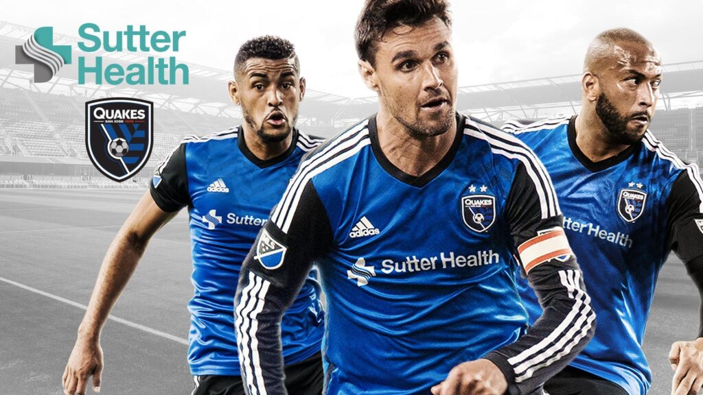 San Jose Earthquakes on Twitter BREAKING sign jersey