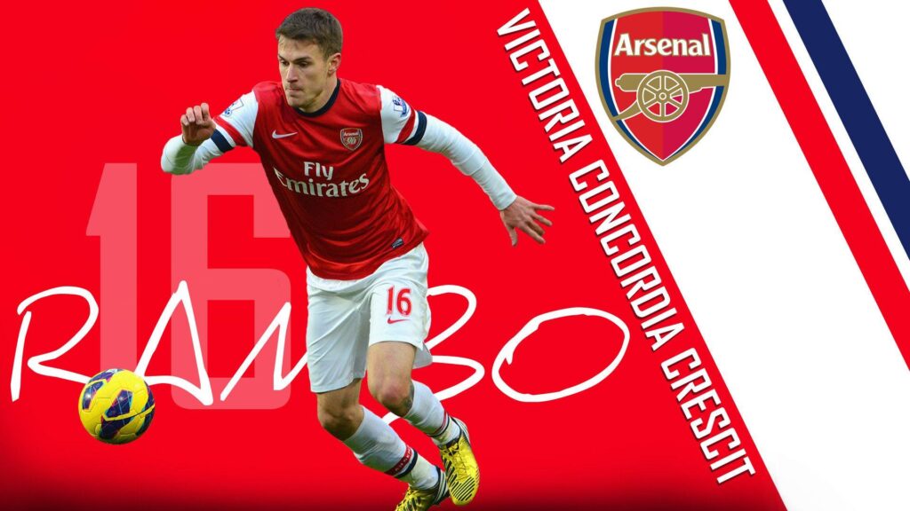 In the themes of the week here is my Aaron Ramsey wallpapers