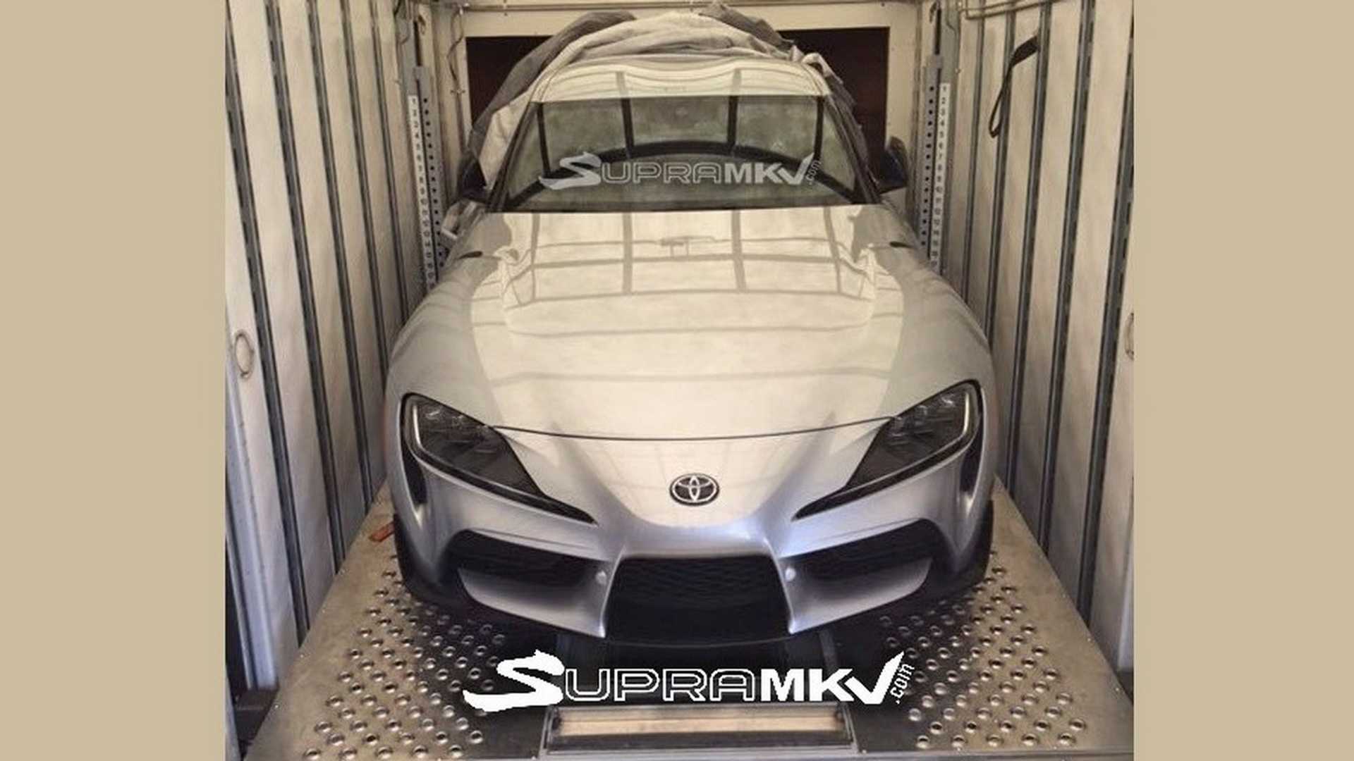 Toyota Supra Front Design Leaked In Revealing Spy Photo