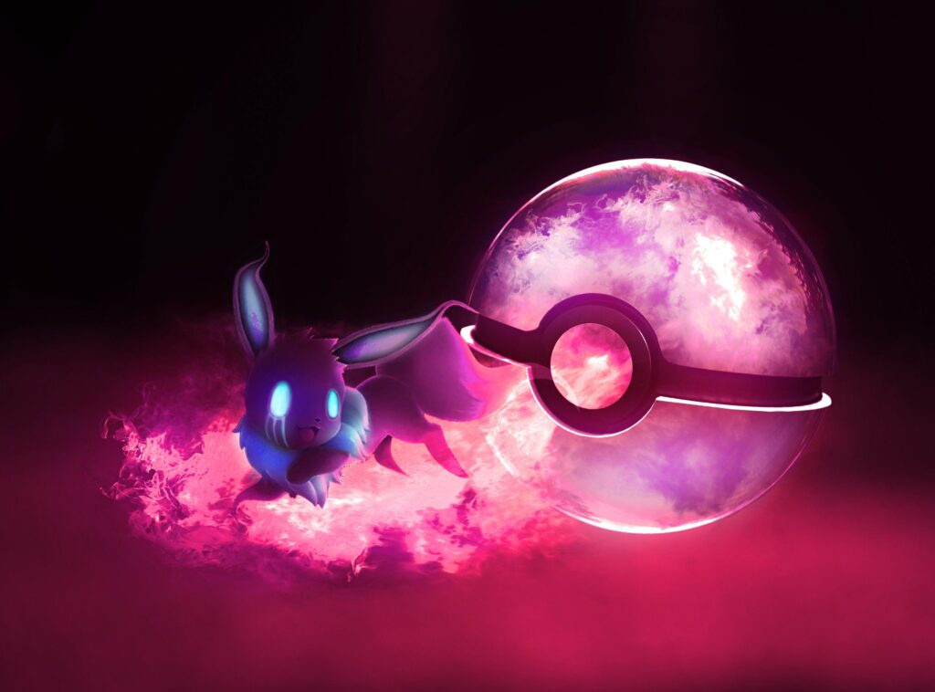 Eevee ghost pokeball wallpapers High Quality Wallpapers