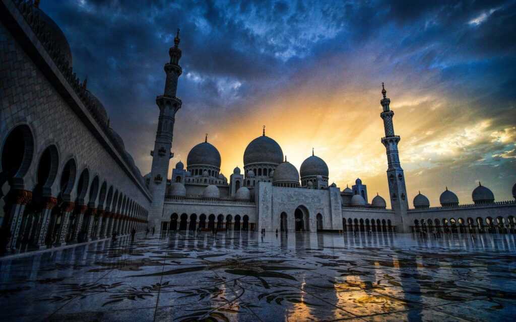 Grand Mosque Abu Dhabi Islamic 2K Wallpapers