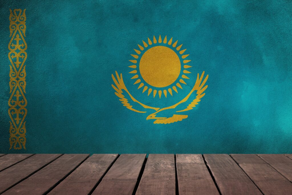 Px flag of kazakhstan desk 4K backgrounds wallpapers by