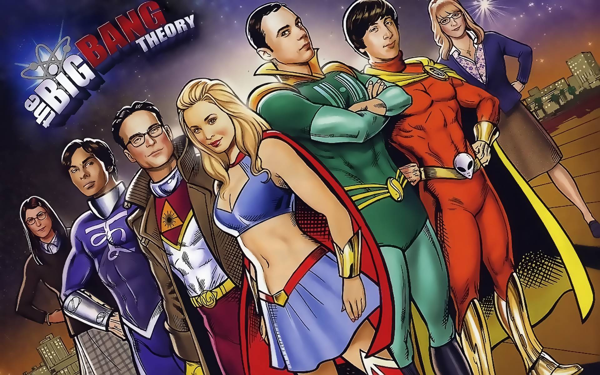 The Big Bang Theory 2K wallpapers