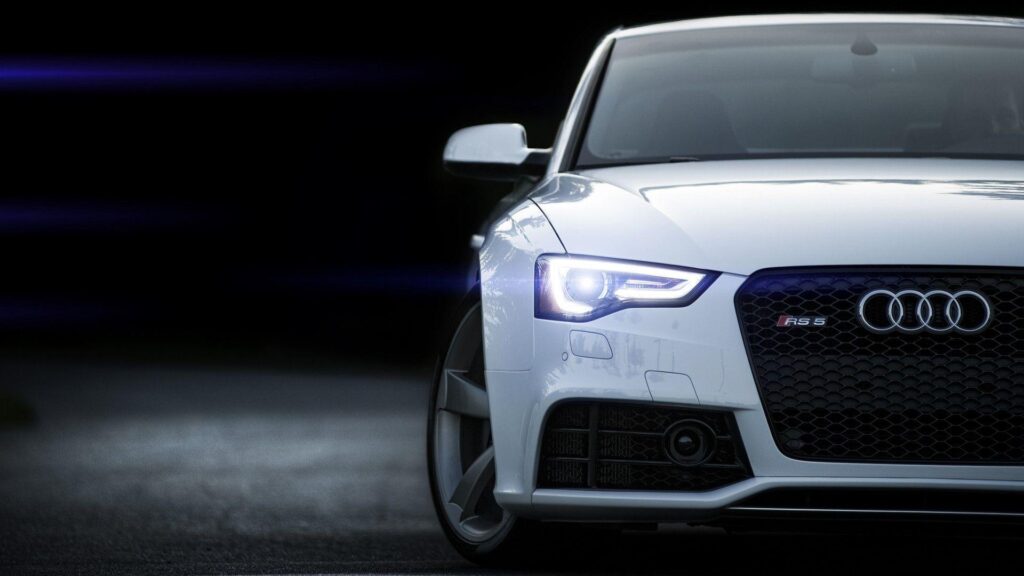 Audi RS White Xenon Lights
