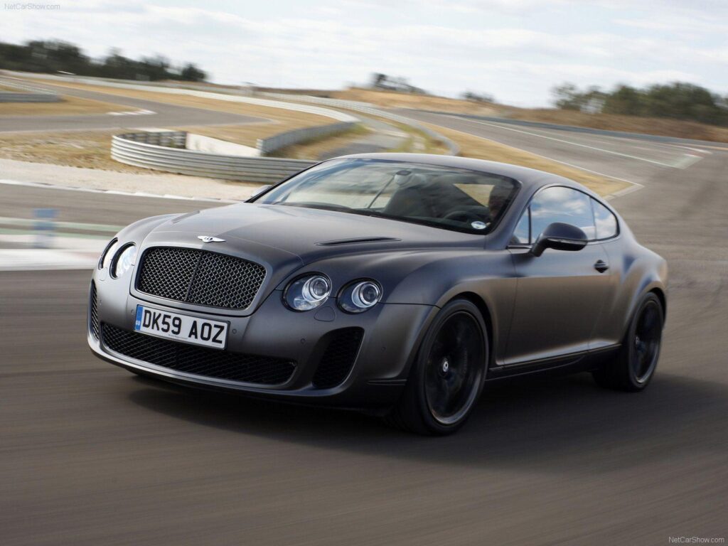The Bentley Continental Supersports is also the first Bentley