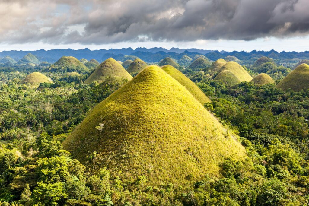 Chocolate Hills in Bohol, Philippines k Retina Ultra 2K Wallpapers
