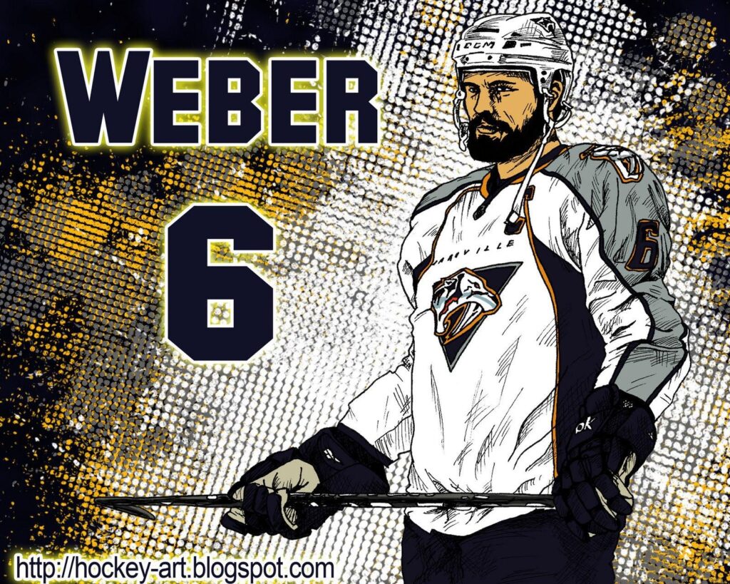 Hockey player SHEA Weber on ice wallpapers and Wallpaper