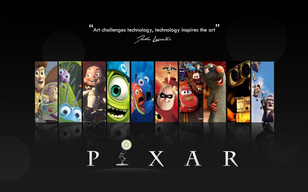 Disney Pixar Black Pixar