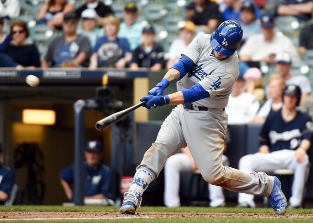 Yasmani Grandal drives home eight, just th catcher to do it