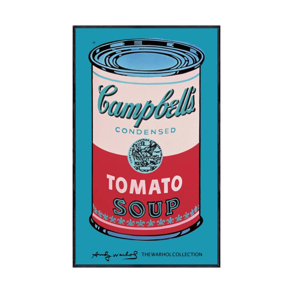 Campbell’s Soup Can || || Pink & Red