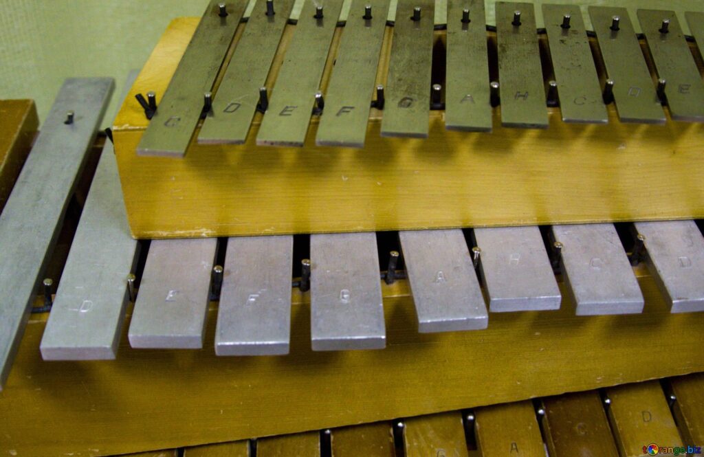 Musical instruments xylophone music №
