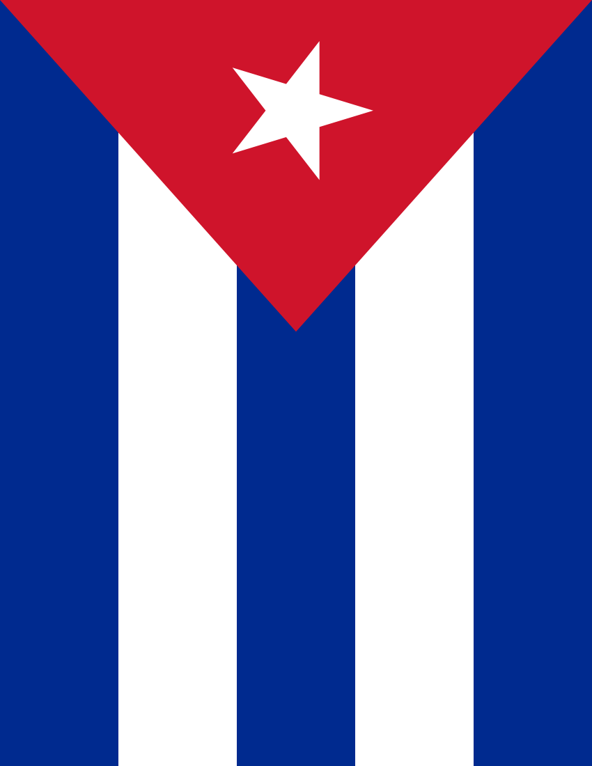 Cuba flag full