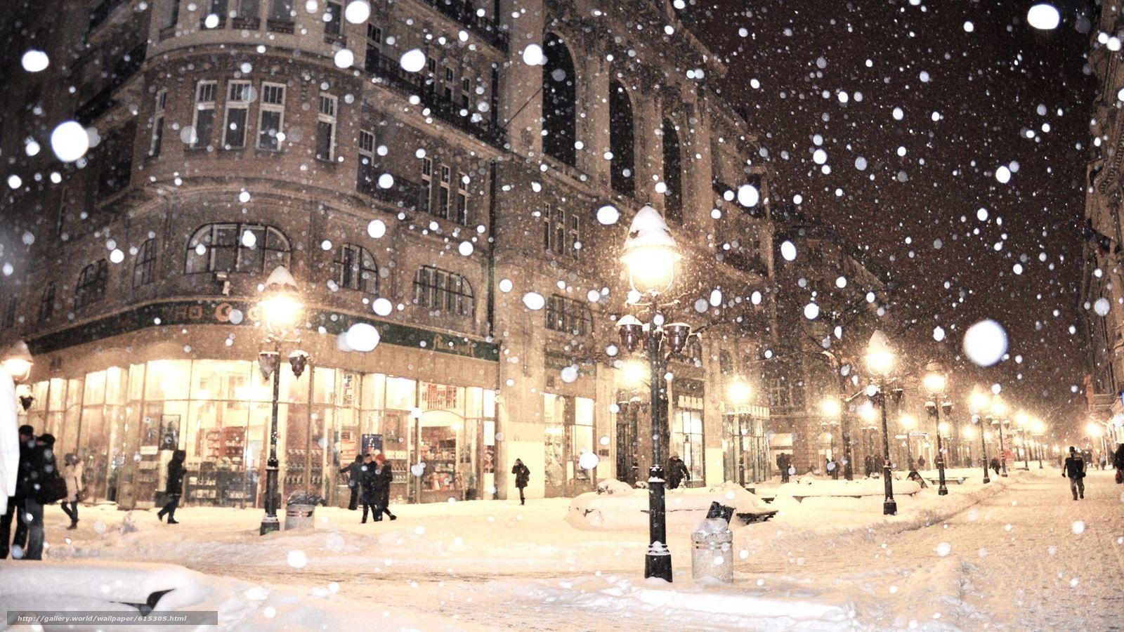 Download wallpapers Belgrade, Serbia, winter, snow free desktop