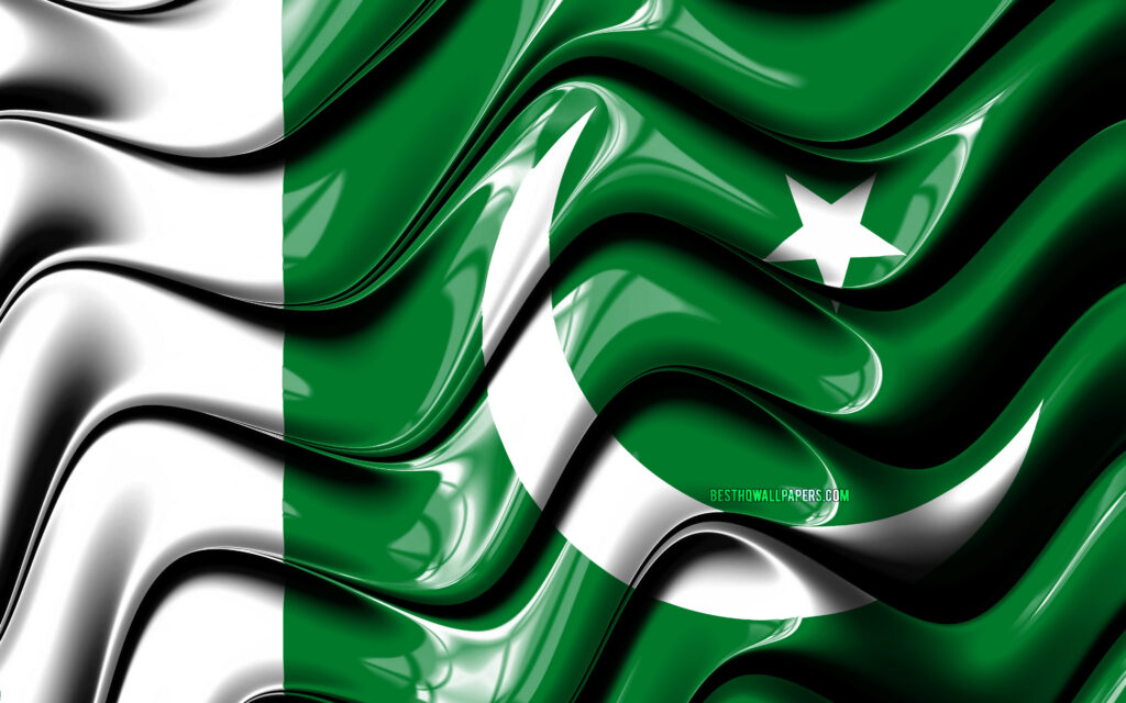 Pakistani Flag, k, Asia, National Symbols, Flag Of