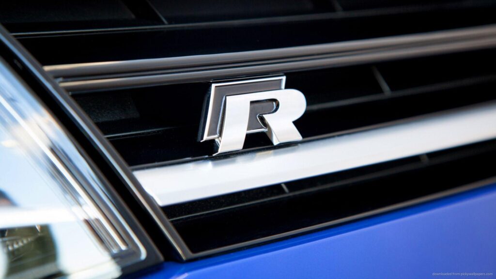 Volkswagen Golf R Badge Wallpapers For iPhone