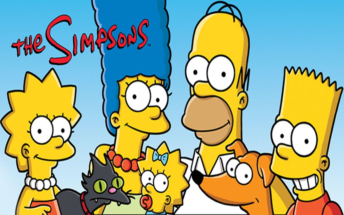 The Simpsons Family Introduction Desk 4K Wallpapers HD