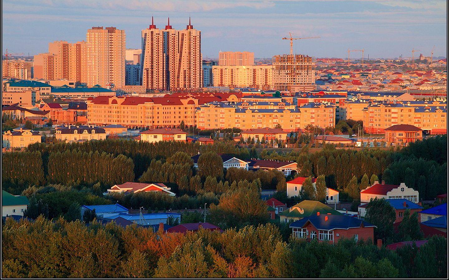 Wallpaper Kazakhstan Cities Houses