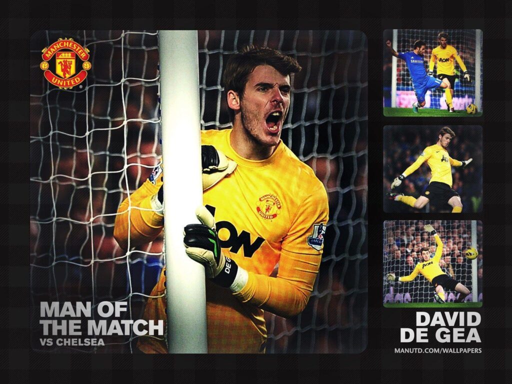 Manchester United David De Gea is the man of the match wallpapers