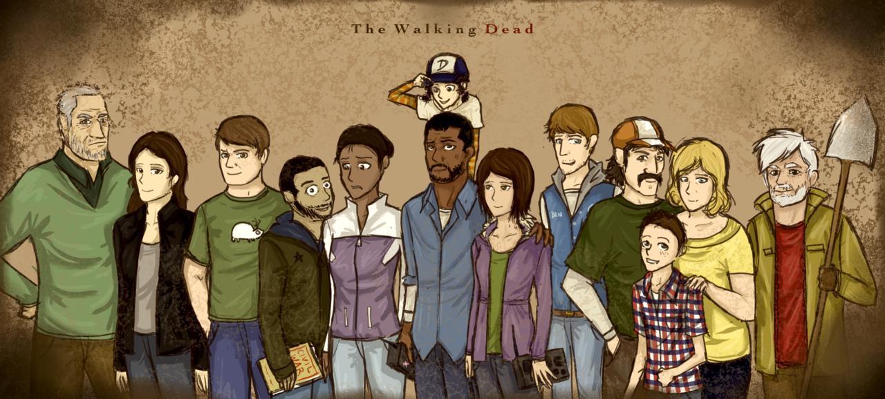 The Walking Dead Game Fan Art
