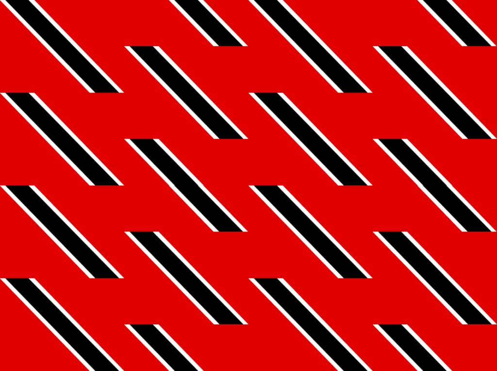Trinidad tobago flag fabric
