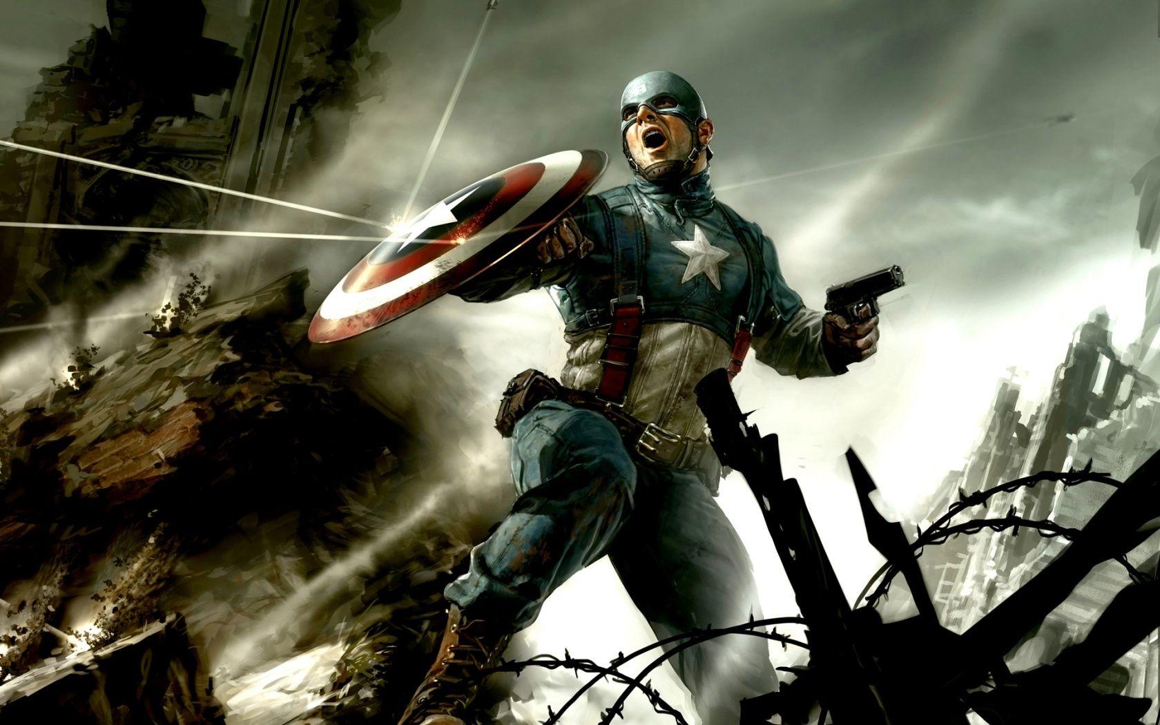 The First Avenger Captain America Wallpaper Captain America Wallpapers