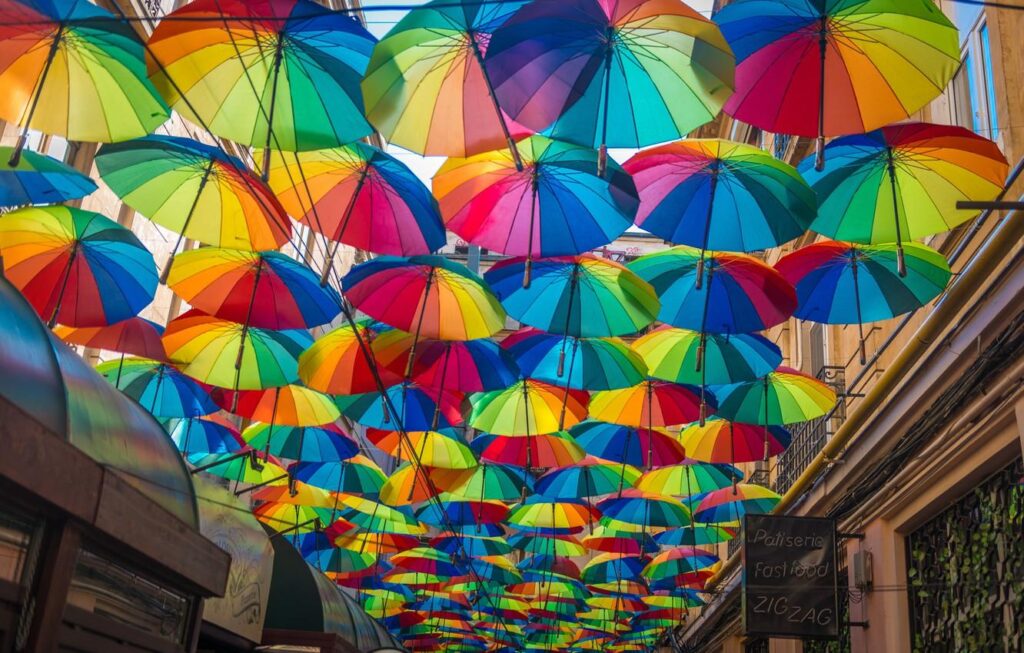 Wallpapers Umbrella, Romania, Romania, Umbrellas, Bucharest