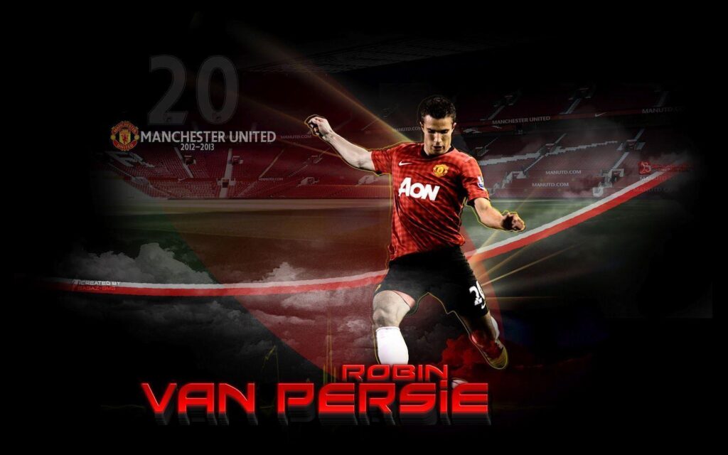 Football Super Star Player Robin Van Persie Fresh 2K Wallpapers