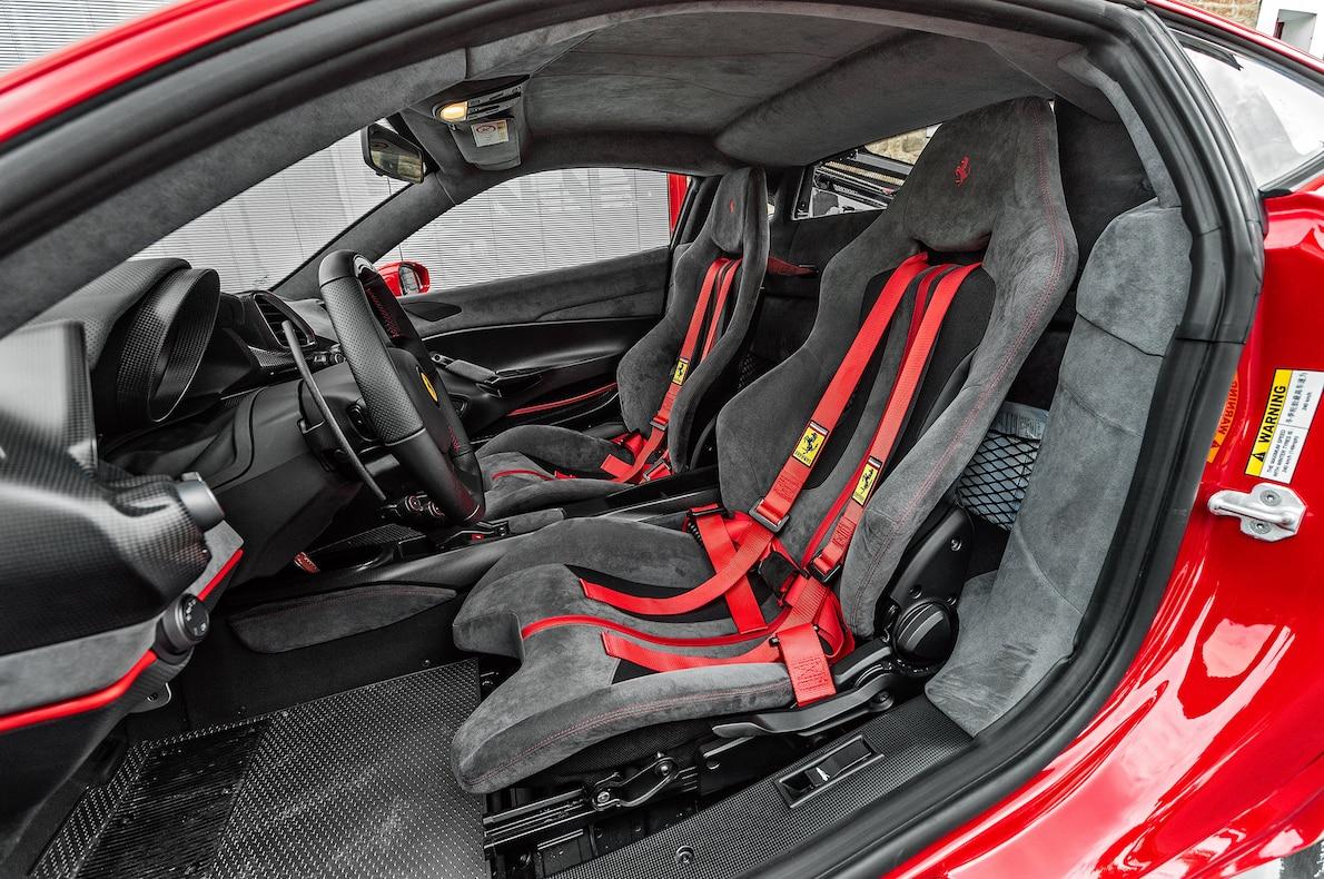 Ferrari Pista Interior Cockpit Wallpapers