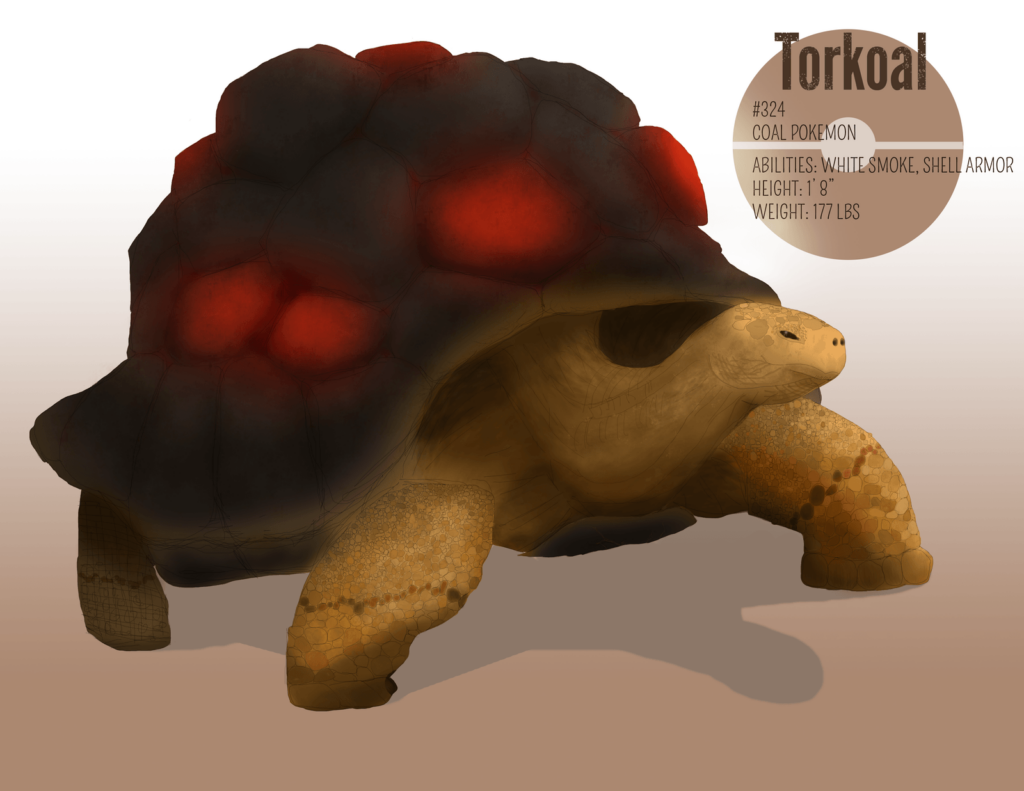 Torkoal by werefrog