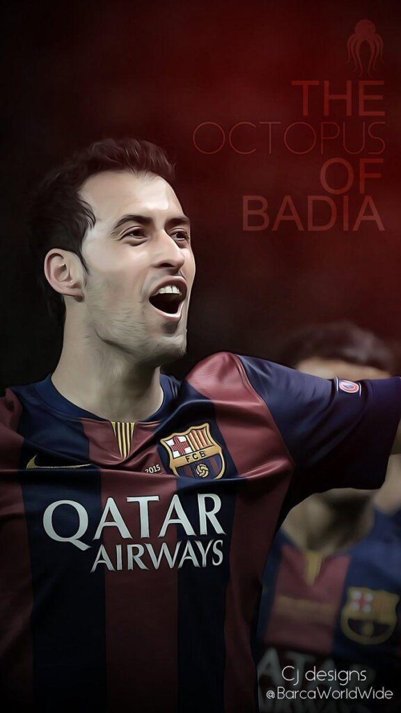 CJ Designs on Twitter Phone Wallpapers Sergio Busquets The