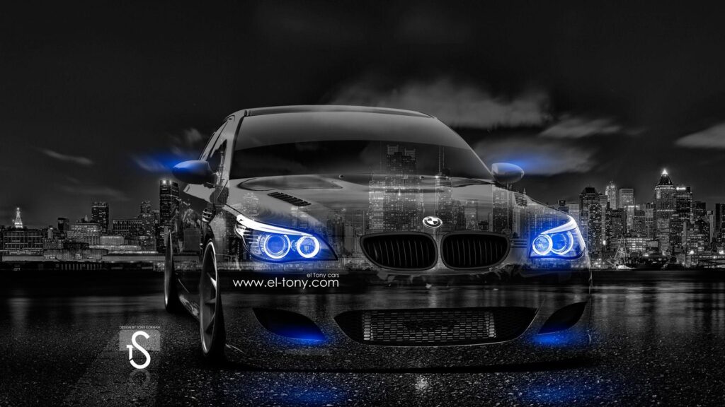 BMW M E Crystal City Car