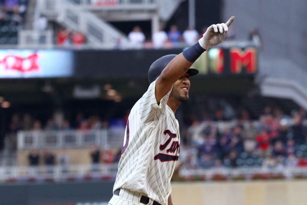 Twins , Cleveland Eddie Rosario put the team on his back